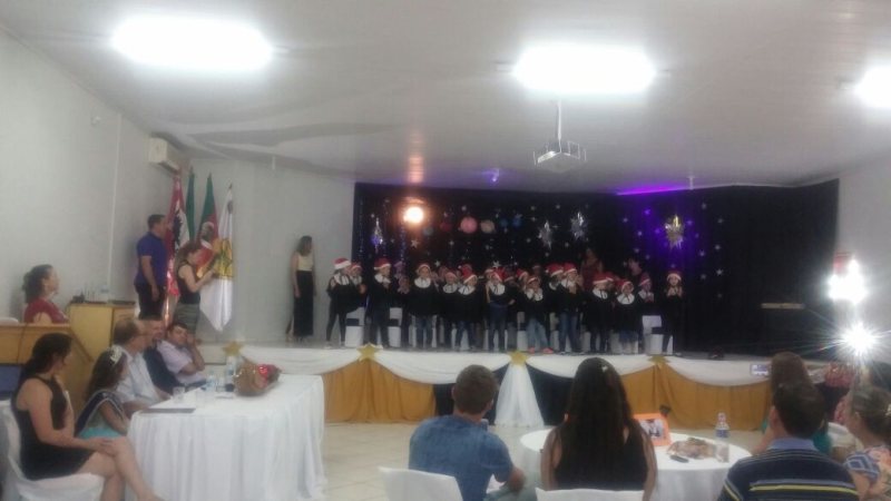 FORMATURA DA EDUCAÇÃO INFANTIL 